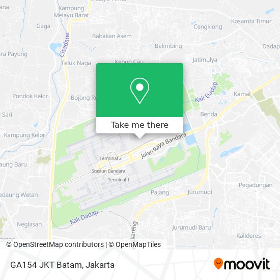 GA154 JKT Batam map