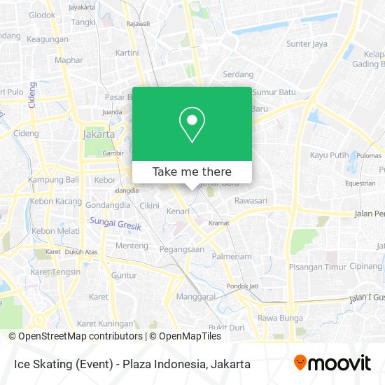 Ice Skating (Event) - Plaza Indonesia map