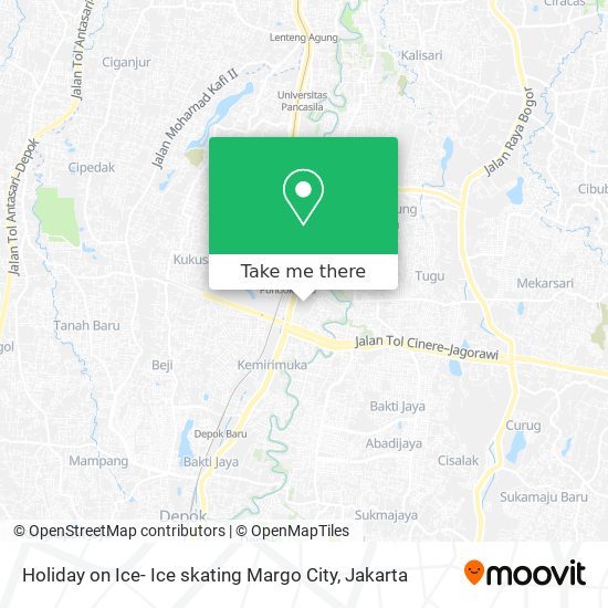 Holiday on Ice- Ice skating Margo City map