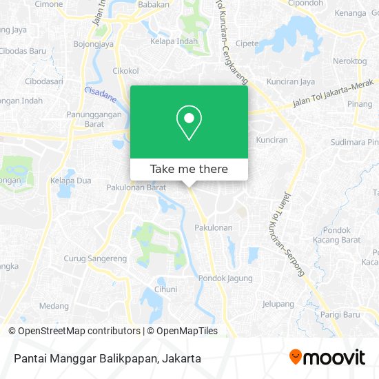 Pantai Manggar Balikpapan map