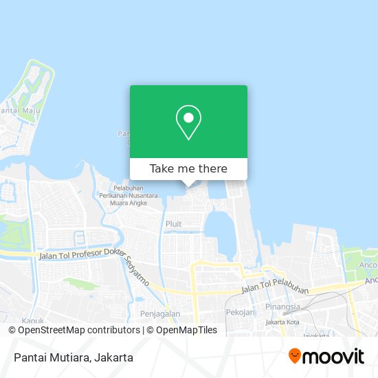 Pantai Mutiara map