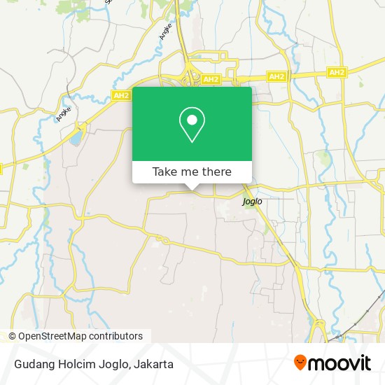 Gudang Holcim Joglo map