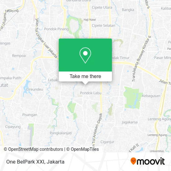 One BelPark XXI map