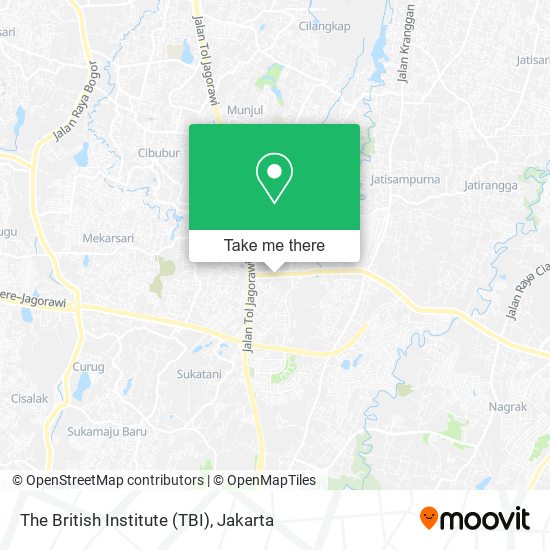 The British Institute (TBI) map