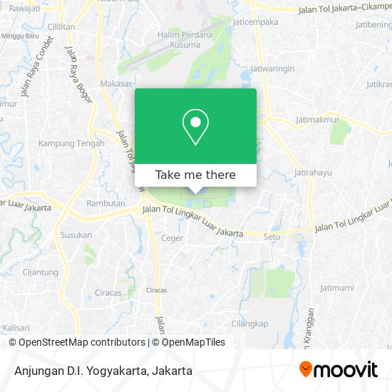 Anjungan D.I. Yogyakarta map