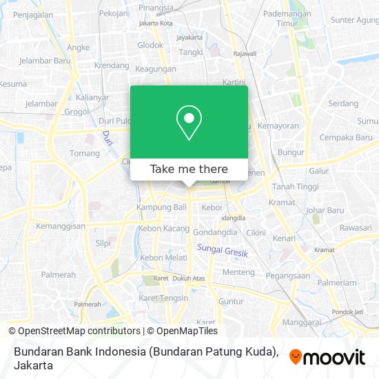 Bundaran Bank Indonesia (Bundaran Patung Kuda) map