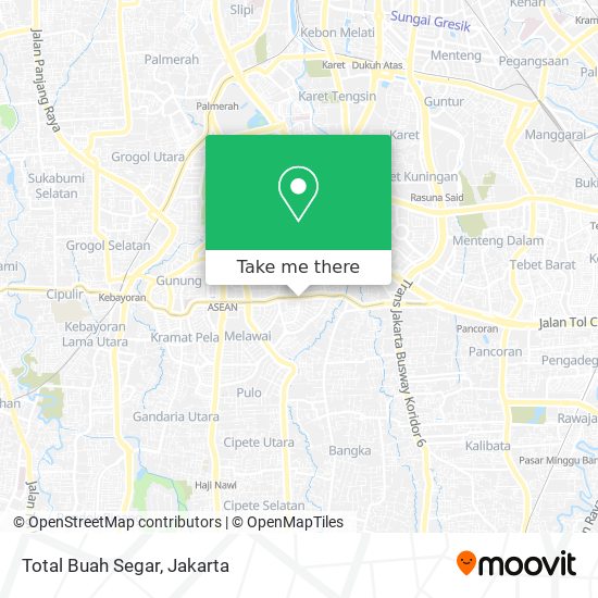 Total Buah Segar map