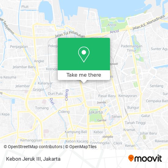 Kebon Jeruk III map