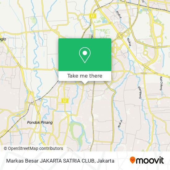 Markas Besar JAKARTA SATRIA CLUB map