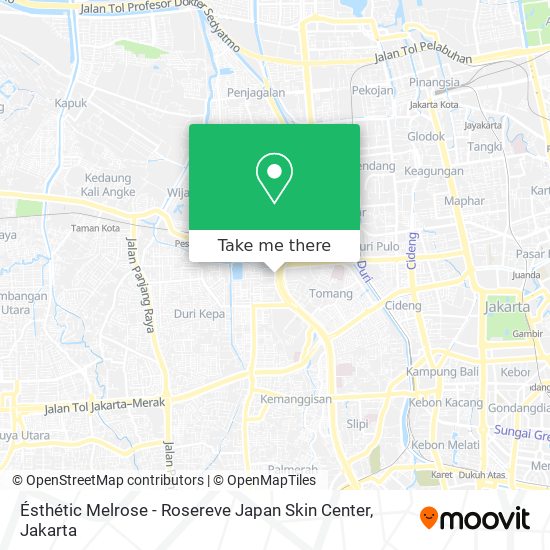 Ésthétic Melrose - Rosereve Japan Skin Center map