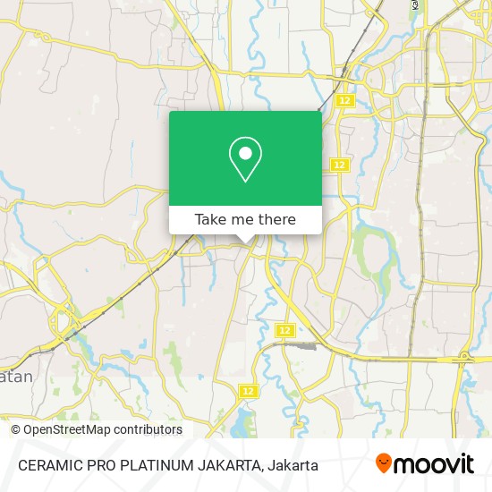CERAMIC PRO PLATINUM JAKARTA map