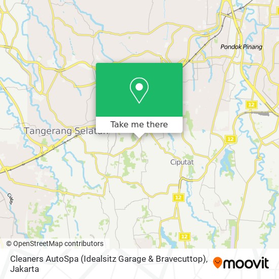 Cleaners AutoSpa (Idealsitz Garage & Bravecuttop) map