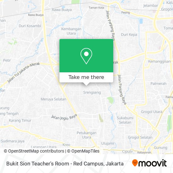 Bukit Sion Teacher's Room - Red Campus map