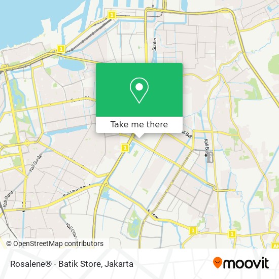 Rosalene® - Batik Store map