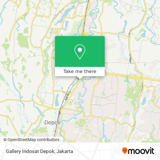 Gallery Indosat Depok map