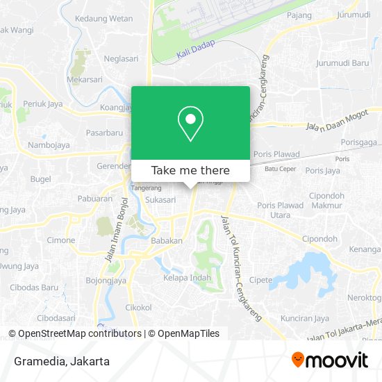 Gramedia map