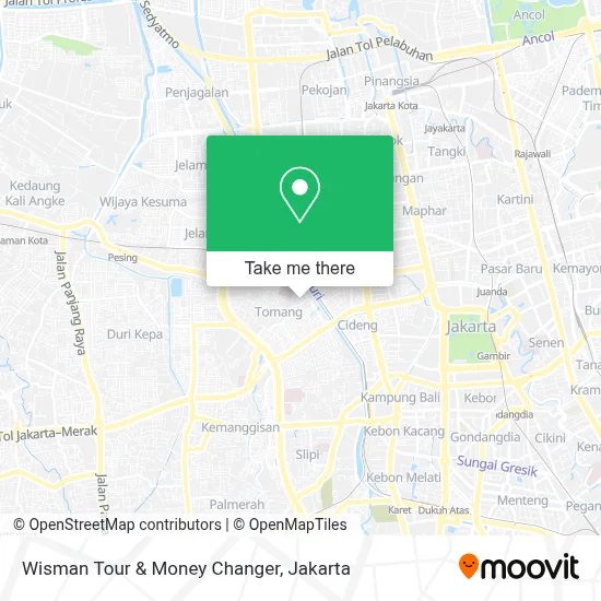 Wisman Tour & Money Changer map