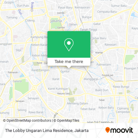 The Lobby Ungaran Lima Residence map