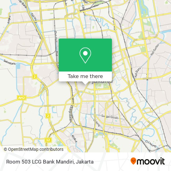 Room 503 LCG Bank Mandiri map