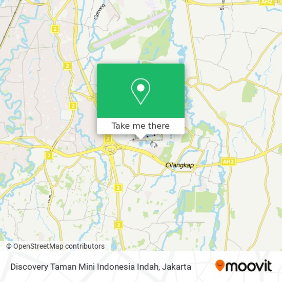 Discovery Taman Mini Indonesia Indah map