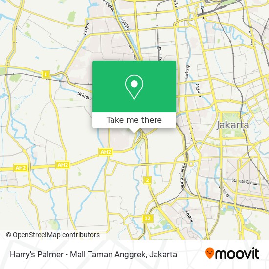 Harry's Palmer - Mall Taman Anggrek map