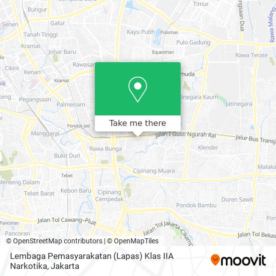 Lembaga Pemasyarakatan (Lapas) Klas IIA Narkotika map