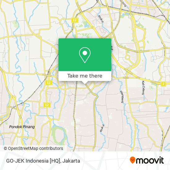 GO-JEK Indonesia [HQ] map