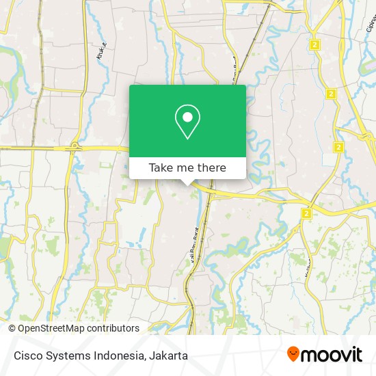 Cisco Systems Indonesia map