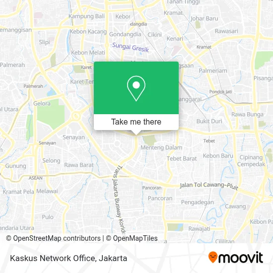 Kaskus Network Office map