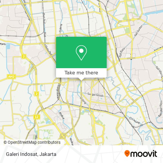 Galeri Indosat map