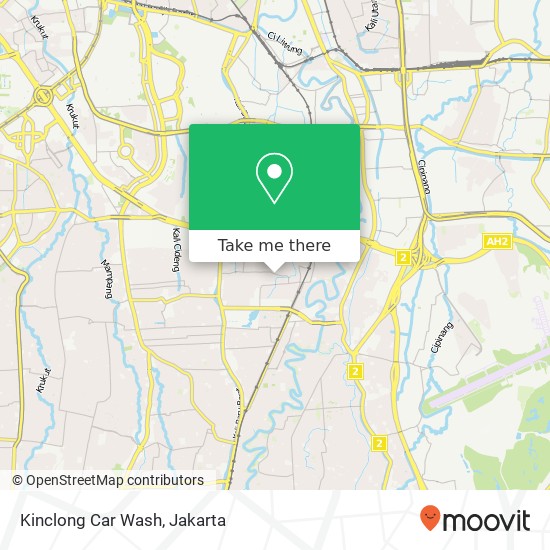 Kinclong Car Wash map