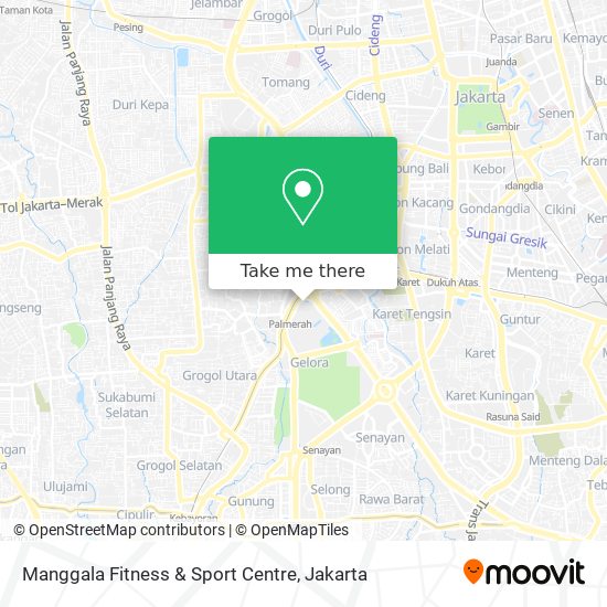 Manggala Fitness & Sport Centre map