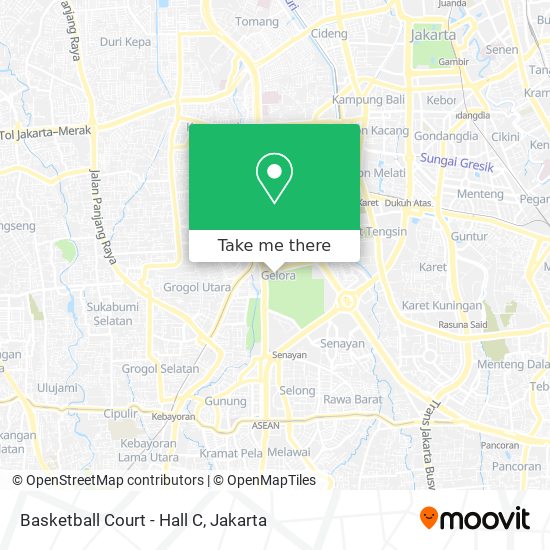 Basketball Court - Hall C map