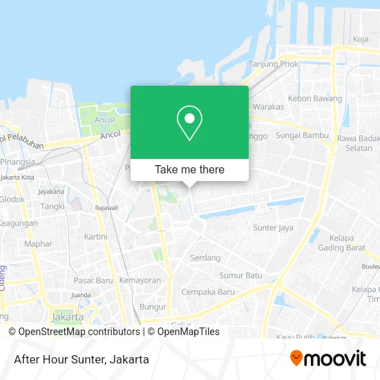 After Hour Sunter map