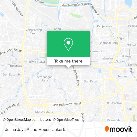Julina Jaya Piano House map
