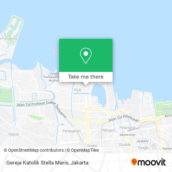 Gereja Katolik Stella Maris map