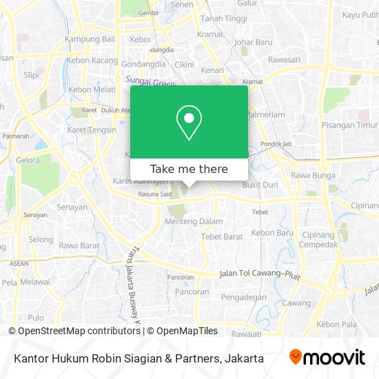 Kantor Hukum Robin Siagian & Partners map