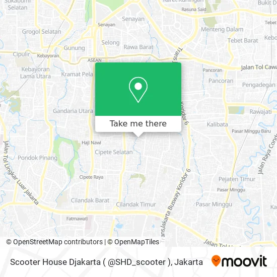 Scooter House Djakarta ( @SHD_scooter ) map