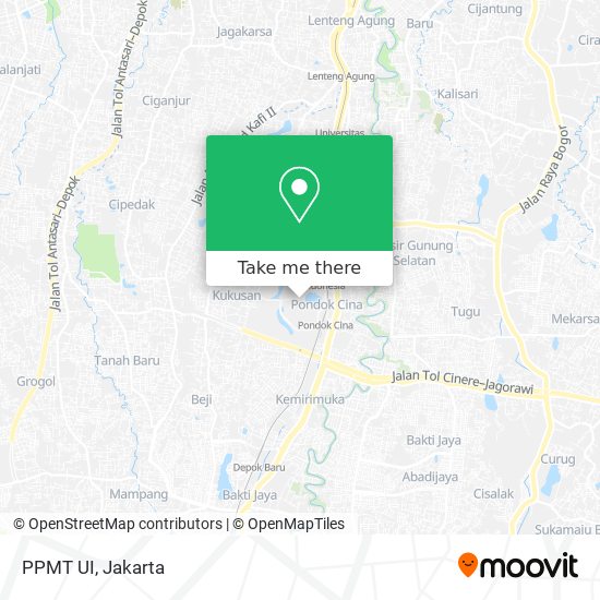 PPMT UI map