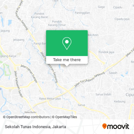 Sekolah Tunas Indonesia map