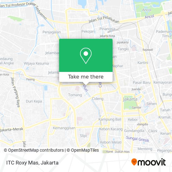 ITC Roxy Mas map