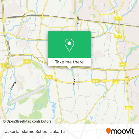 Jakarta Islamic School map