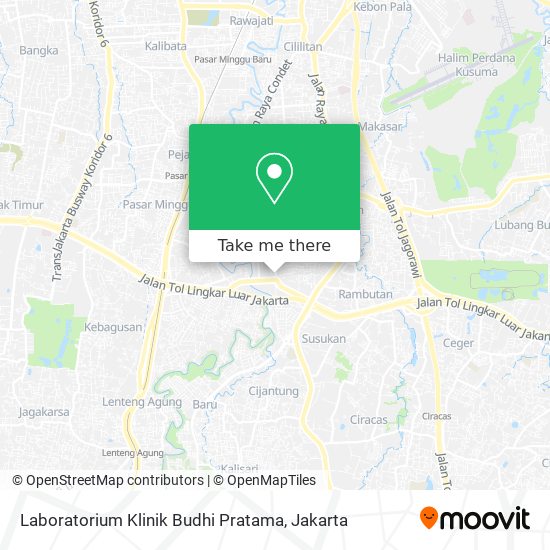 Laboratorium Klinik Budhi Pratama map