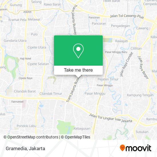 Gramedia map