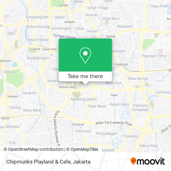 Chipmunks Playland & Cafe map