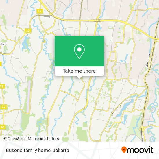 Busono family home map
