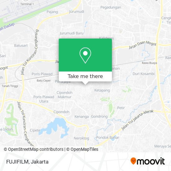 FUJIFILM map