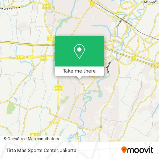 Tirta Mas Sports Center map