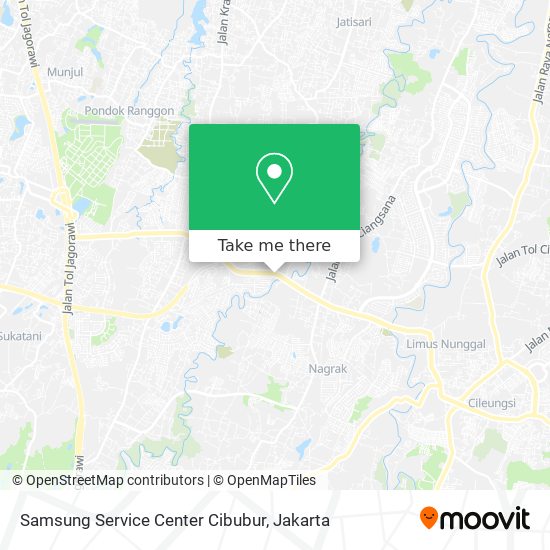 Samsung Service Center Cibubur map