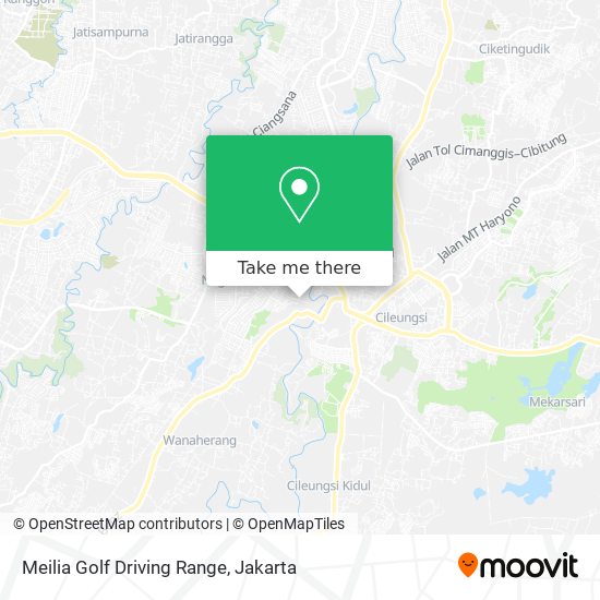 Meilia Golf Driving Range map